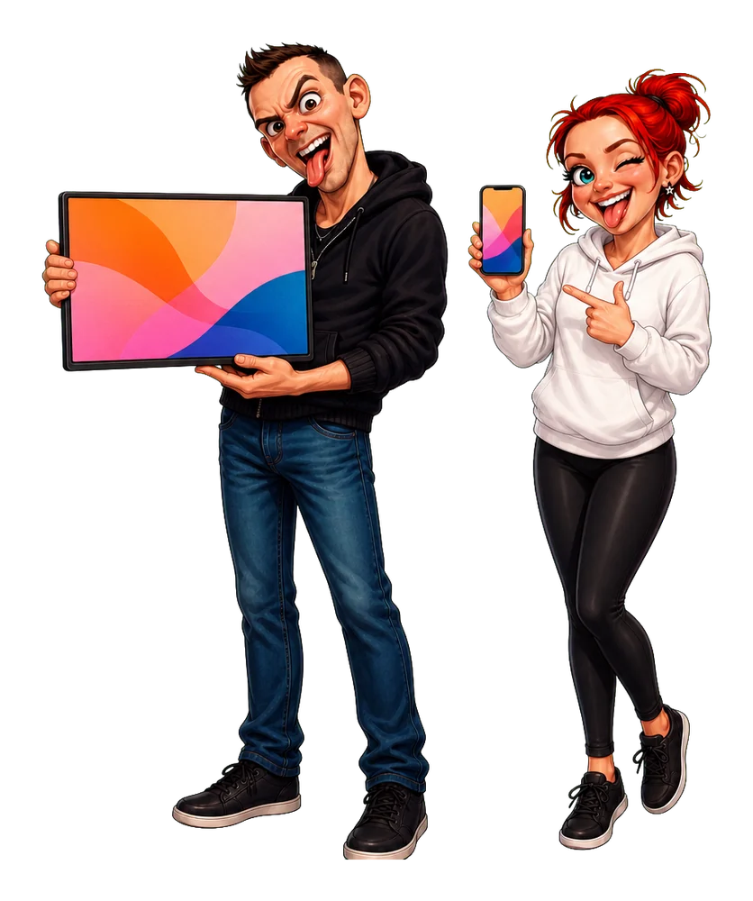 Hatzi und Kekzi mit Downloads und Wallpapern