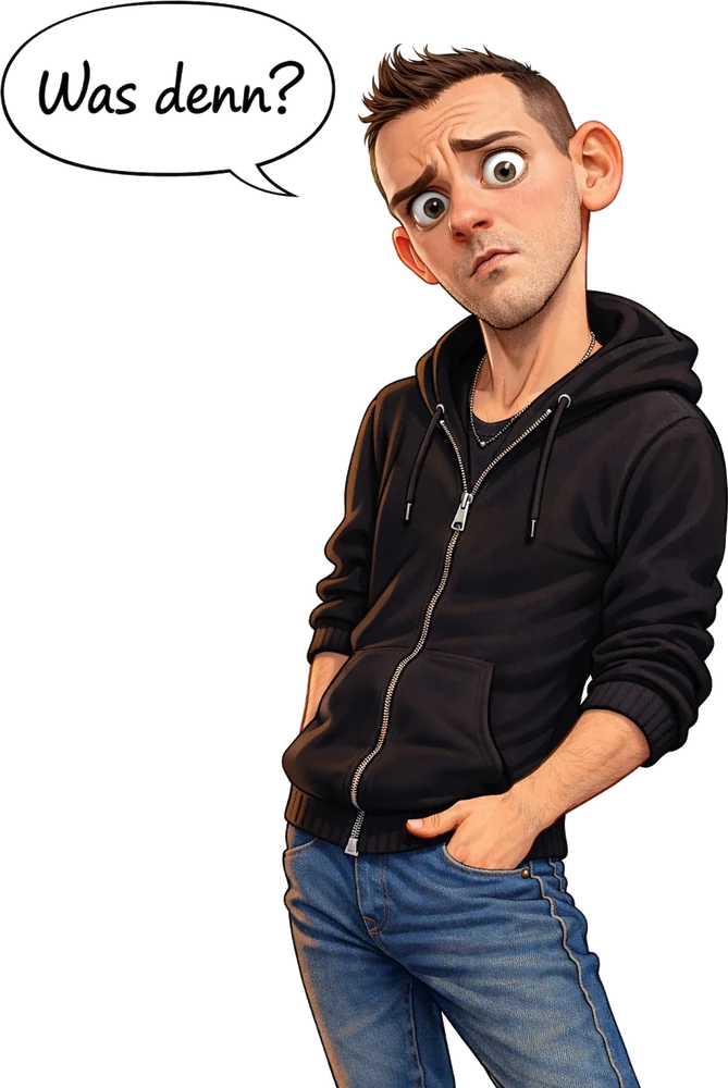 Hatzi fragt: Was denn?