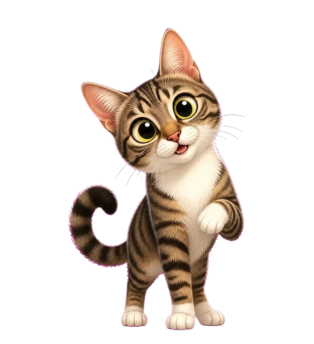 Marvi, eine unserer Katzen