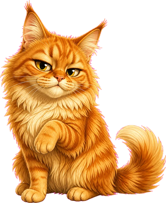 Püppy, eine unserer Katzen